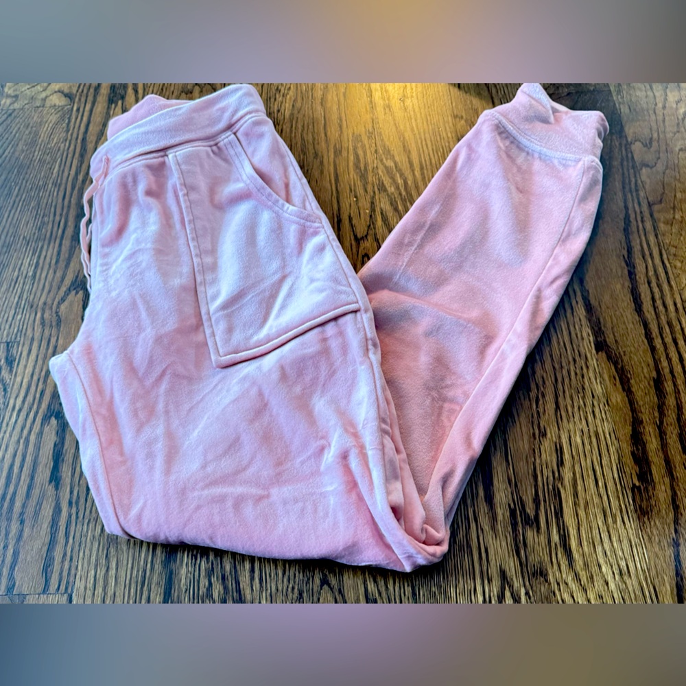 House of Harlow velour joggers XS